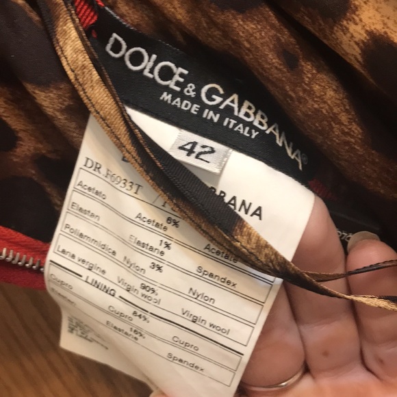 Final price! NWT Dolce and Gabbana red bustier dress ASO Anne Hathaway - Picture 10 of 14